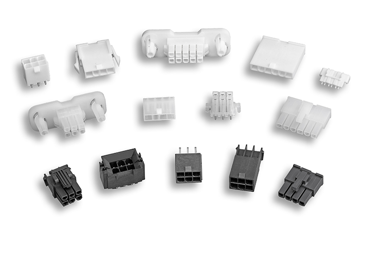 Foto Conexión adecuada para una amplia gama de aplicaciones: la familia de conectores Mini-Fit de Molex se presenta en Rutronik.