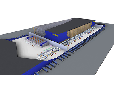 Foto SSI Schaefer se adjudica el vanguardista centro de distribución para IKEA.