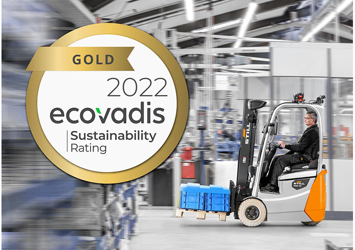 foto EcoVadis concede el certificado de sostenibilidad de Oro a STILL