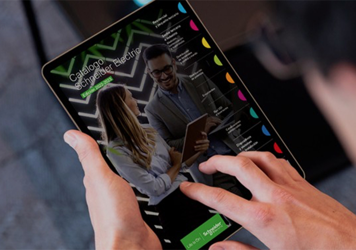 Foto Schneider Electric presenta su nuevo catálogo general, por primera vez en formato 100% digital interactivo.