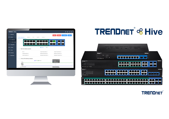 Foto TRENDnet presenta Hive, un administrador avanzado de la nube para la gestión centralizada y remota de la red.