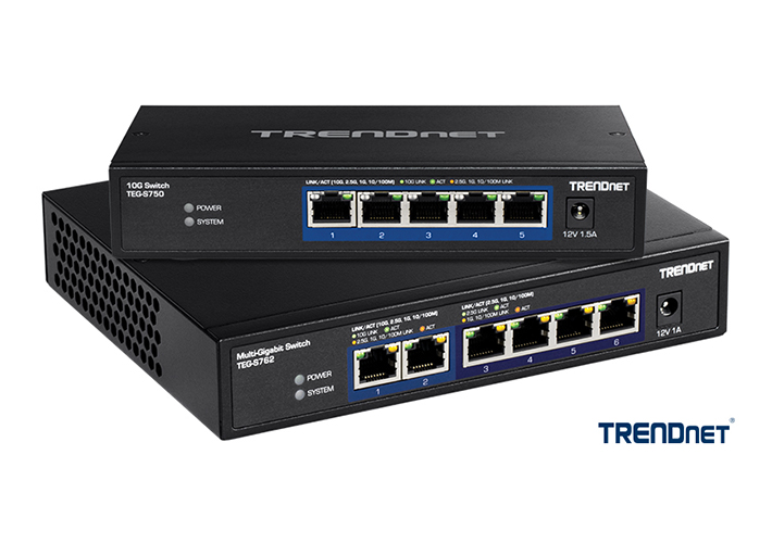 Foto TRENDnet introduce más switchs 10G, y continúa ampliando la creciente familia de productos Multi-gigabit.