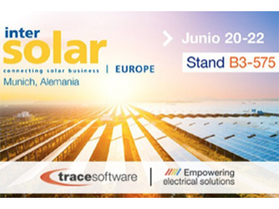 Foto Trace Software International confirma su participación en Intersolar