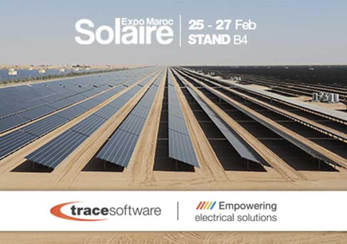 Foto Trace Software International expondrá en Solaire Expo Maroc.