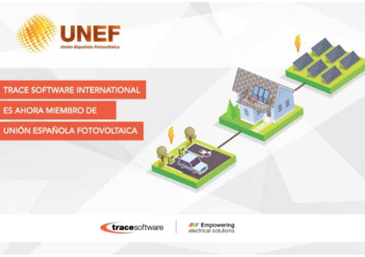 Foto Trace Software International es ahora miembro de la unión fotovoltaica española.