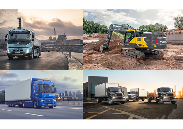 foto Volvo Group and CRH agree partnership to accelerate decarbonization.