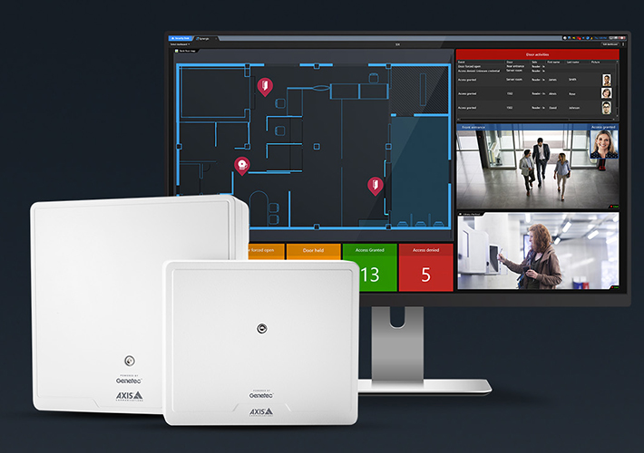 Foto Genetec y Axis Communications transforman el control de acceso físico con la introducción de Axis Powered by Genetec