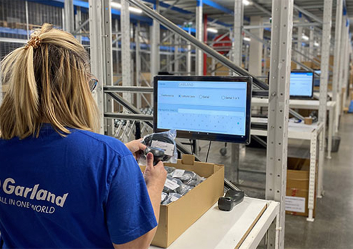 foto noticia Garland increases productivity of its logistics processes by 25 percent with Zetes.
