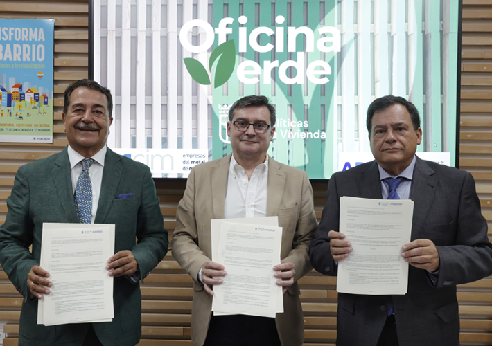 foto El Ayuntamiento refuerza la Oficina Verde con la incorporación de AECIM y AECOM para impulsar la rehabilitación energética de viviendas.