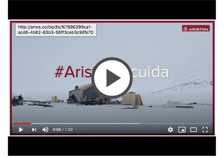 foto noticia Ariston lanza un mensaje de ánimo a través de un vídeo en el que también anuncia acciones de ayuda bajo el hashtag #AristonTeCuida.