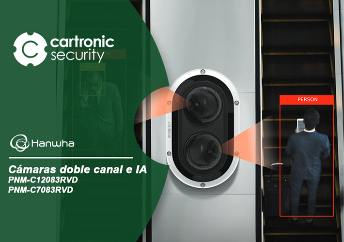 Foto Nuevas cámaras de Hanwha Techwin con doble canal e IA