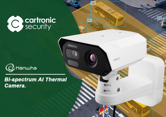 foto Hanwha Vision lanza nueva gama de cámaras de doble espectro con IA.