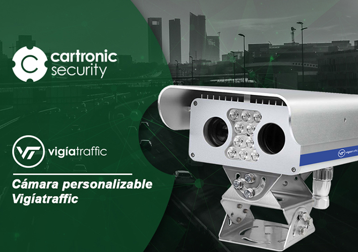 foto Cámara personalizable Vigíatraffic, reconocimiento automático de matrículas ALPR
