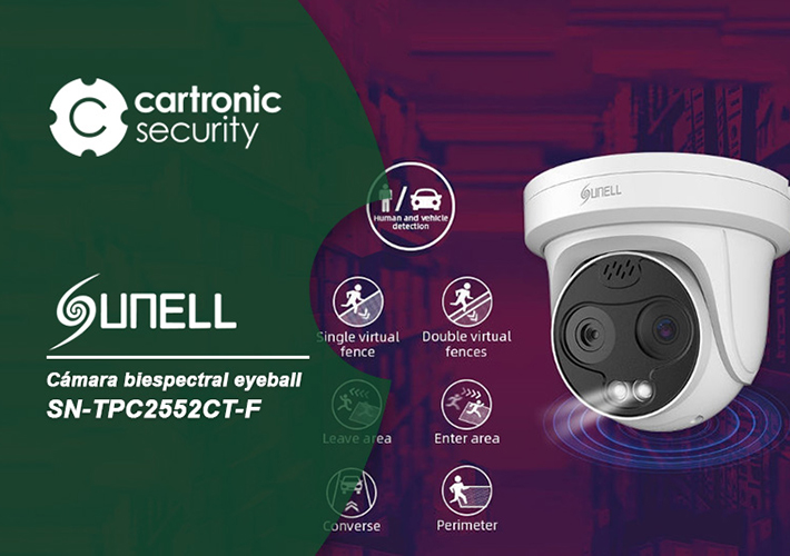 Foto Cámara de red biespectral eyeball Sunell