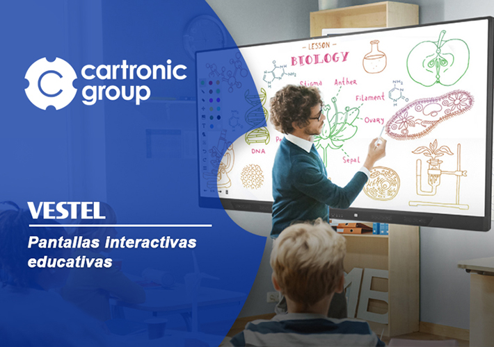 Foto Pantallas interactivas educativas Vestel, una herramienta para la creatividad y colaboración.