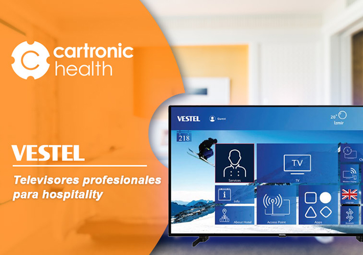 Foto Vestel, solución de televisores profesionales para el sector hospitality