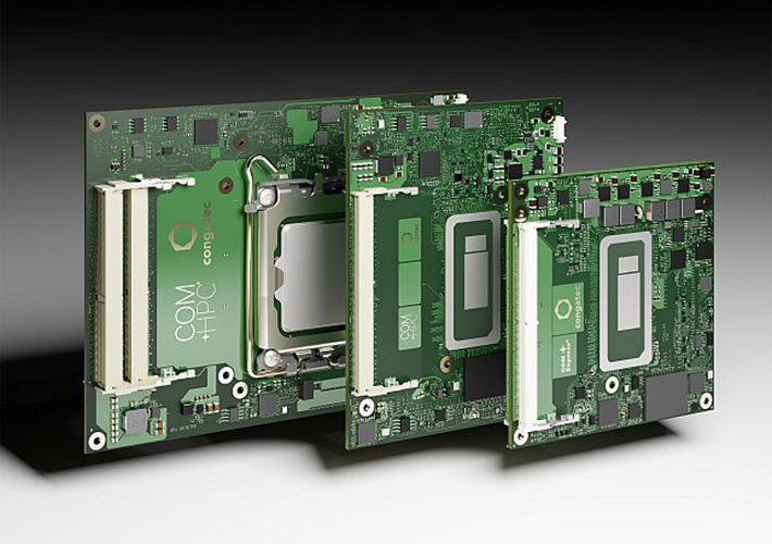 Foto congatec lanza 10 nuevos módulos COM-HPC y COM Express con procesadores Intel Core de 12ª generación.
 
