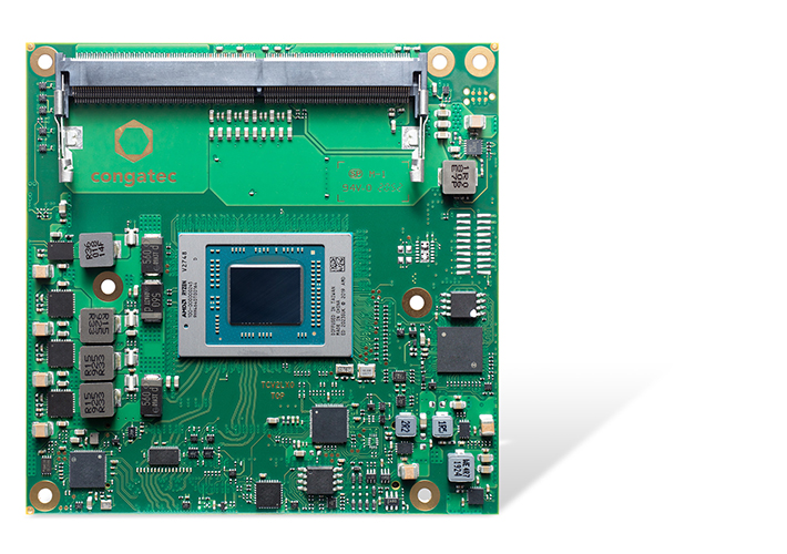 foto noticia congatec duplica el rendimiento con el procesador AMD Ryzen Embedded V2000.