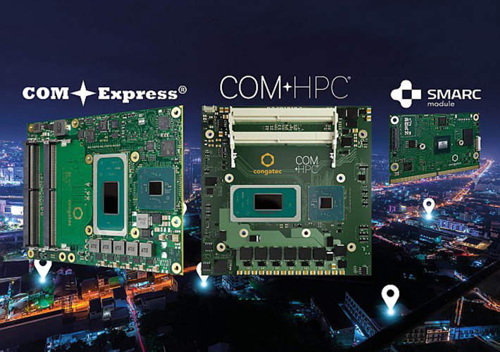 Foto congatec presenta nuevas plataformas y estrategias de diseño para dispositivos móviles y estacionarios conectados al 5G.