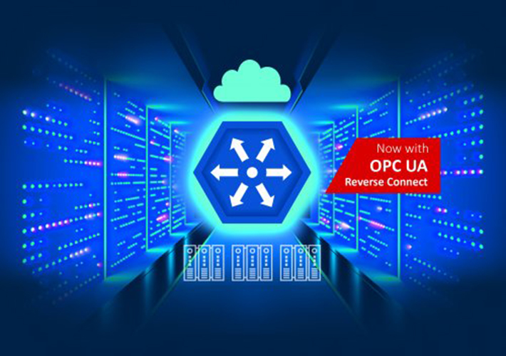 Foto dataFEED OPC Suite Extended de Softing ofrece seguridad adicional para la integración de datos con OPC UA Reverse Connect.