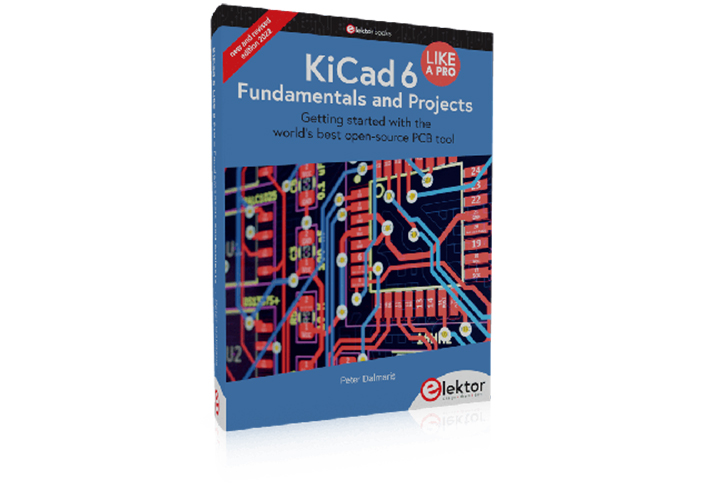 Foto The 'KiCad 6 Like A Pro – Fundamentals and Projects' from Peter Dalmaris