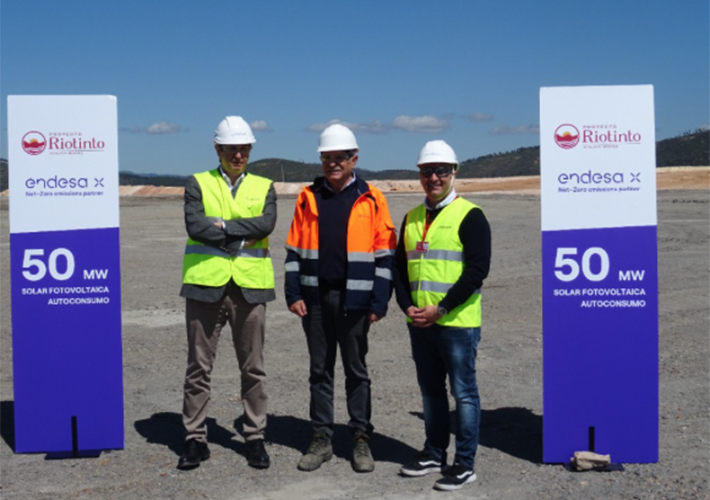 Foto ENDESA X Y ATALAYA MINING FIRMAN UN CONVENIO PARA CONSTRUIR LA PRIMERA INSTALACIÓN DE AUTOCONSUMO DE UNA MINA EN ESPAÑA.