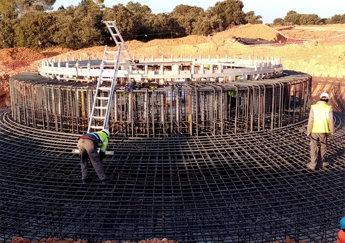 Foto MÁS DE 120 PROFESIONALES ESTÁN TRABAJANDO YA EN LA CONSTRUCCIÓN DE LAS TRES PLANTAS EÓLICAS DE ENDESA EN CUENCA