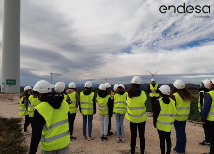 Foto La Fundación Endesa pone a disposición de los centros escolares 111 centrales renovables para fomentar el conocimiento del mundo de la energía entre los jóvenes.