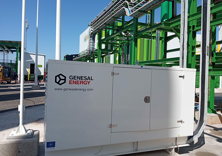 foto noticia Genesal Energy refuerza su compromiso con la sostenibilidad y suministra energía de emergencia a dos plantas de hidrógeno verde 