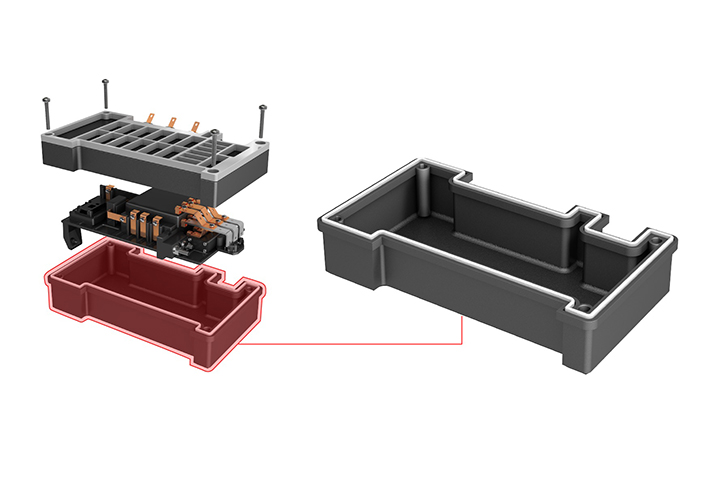 foto noticia Acelerando la electrónica del automóvil: Loctite SI 5972FC acorta el tiempo de sellado de los módulos de componentes electrónicos.