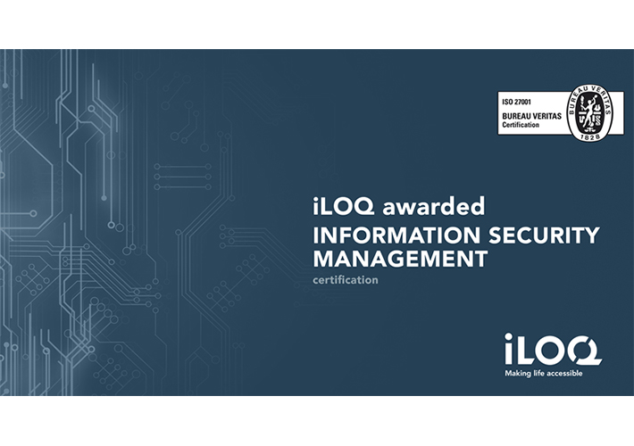 foto noticia iLOQ obtiene la certificación ISO/IEC 27001 en materia de gestión de la seguridad de la información.