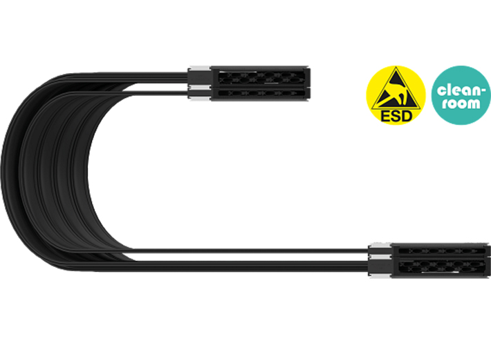 foto Elimine los arcos eléctricos con el cable plano ESD.