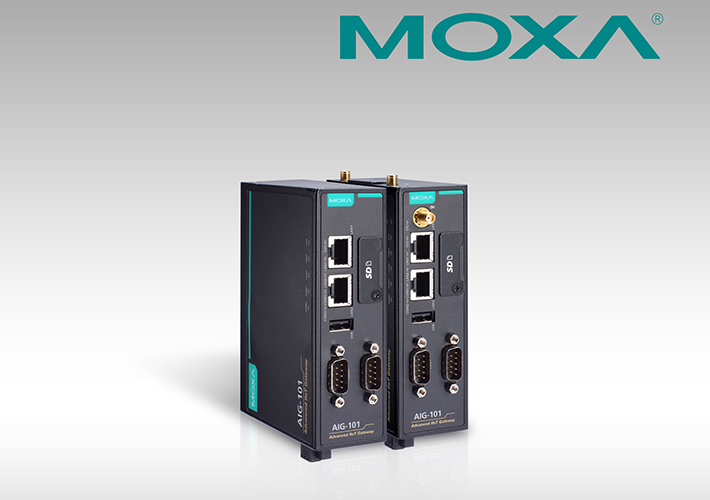 Foto Moxa presenta las puertas de enlace intuitivas IIoT que simplifican la transferencia remota de datos.
