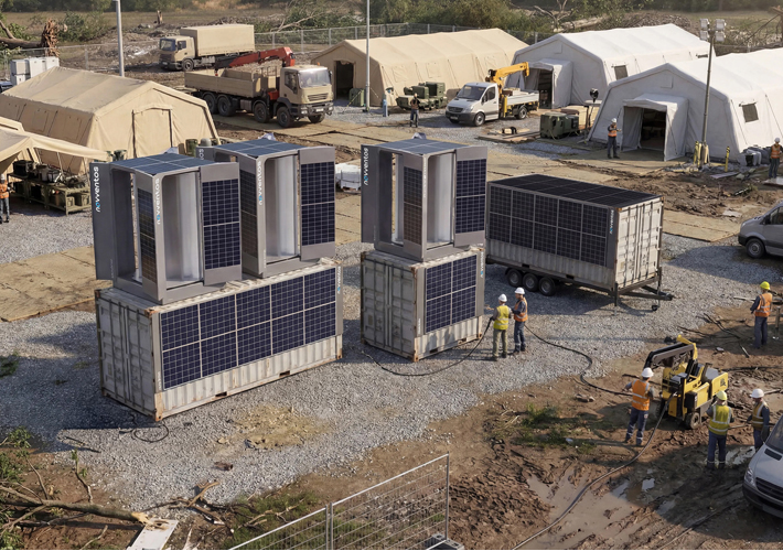 foto novventos mostrará en directo su sistema energético híbrido completo en WindEnergy Hamburg 2026: eólica, solar y control inteligente en una única solución integrada.