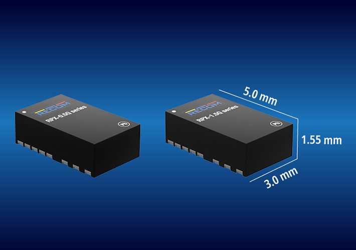 foto noticia Ahora para AEC-Q100 Grado 1: convertidores DC/DC RECOM de la serie RPX ya en Rutronik