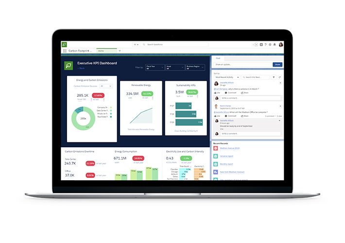 foto noticia Salesforce incorpora la medición de emisiones indirectas de CO2 de ‘Alcance 3’ a Sustainability Cloud.