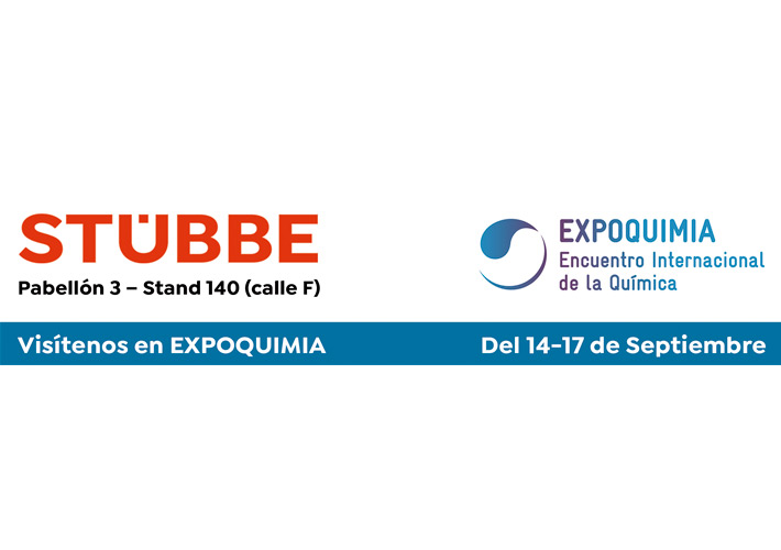 foto noticia STÜBBE en EXPOQUIMIA 2021