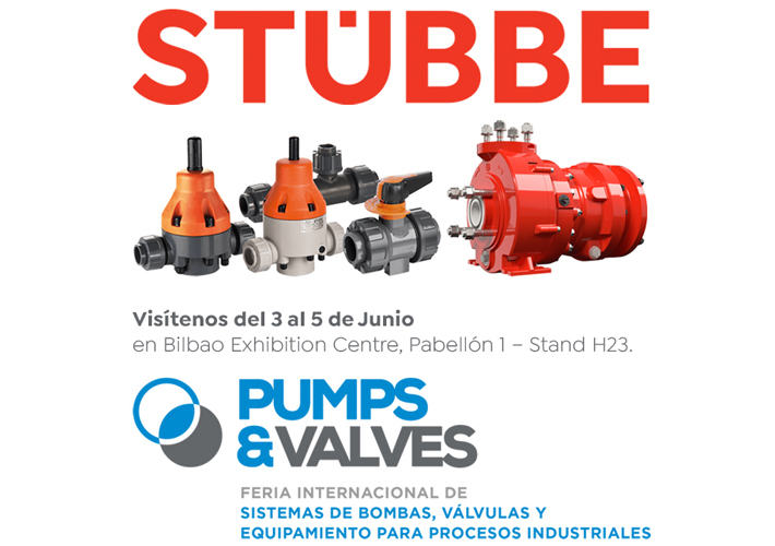 foto STÜBBE IBÉRICA en PUMPS & VALVES 2025.