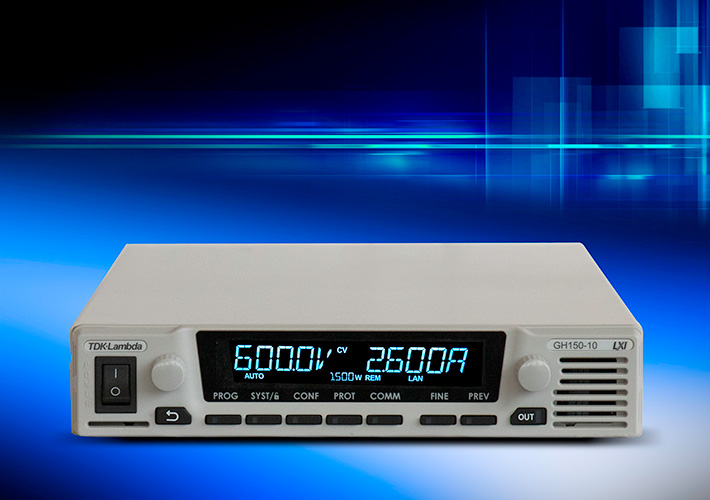 foto noticia Fuentes de alimentación DC programables de 1500 W en formato 1U half-rack 
