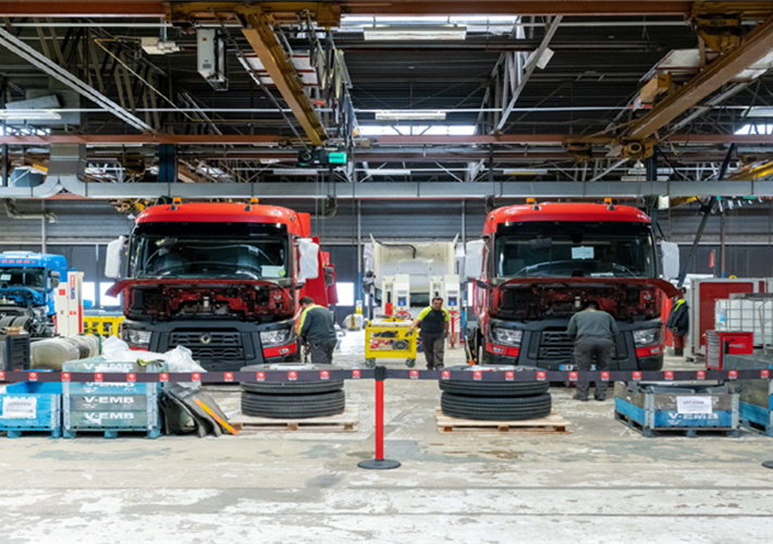 Foto CIRCULAR ECONOMY: RENAULT TRUCKS ANNOUNCES THE CREATION OF ITS DISASSEMBLY PLANT, THE USED PARTS FACTORY