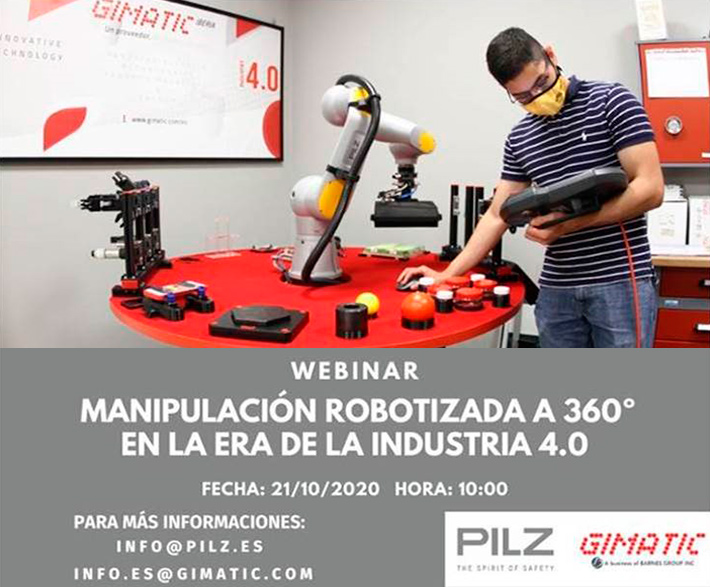 Foto WEBINAR Soluciones de manipulación robotizada en la era de la Industria 4.0.