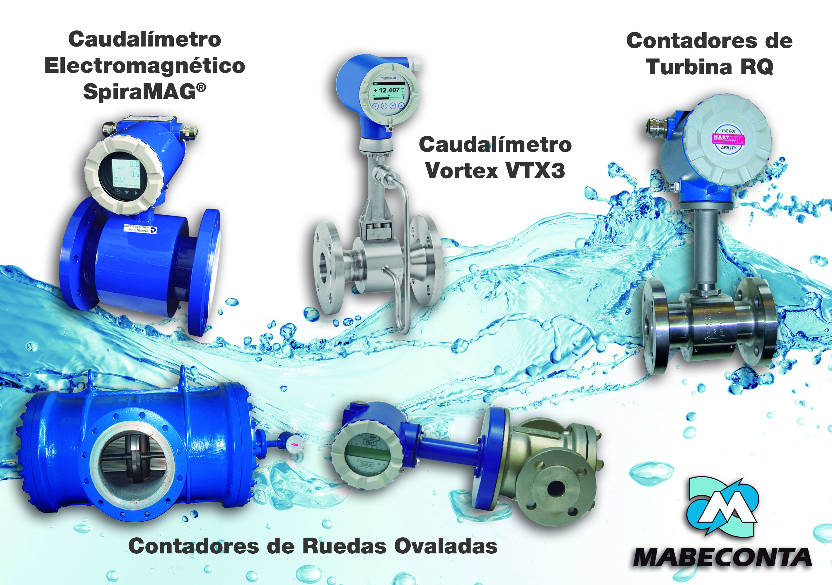 Imagen Contadores y Caudalímetros Boop & Reuther de Mabeconta.