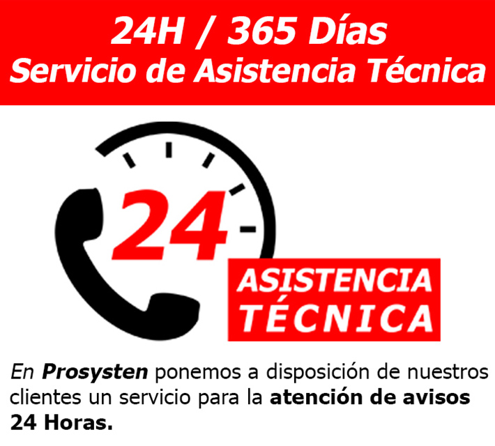 foto 24H / 365 Días Servicio de Asistencia Técnica