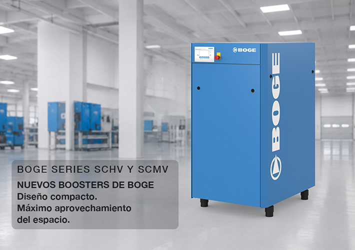 foto BOGE presenta la nueva generación de Boosters SC: mayor compacidad, eficiencia y versatilidad para aplicaciones de alta presión.