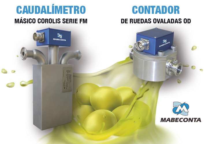 foto Medidores de caudal para la dosificación, medición en carga y en continuo del aceite de oliva de Bopp&Reuther