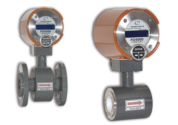 foto  MEDIDORES DE CAUDAL • Caudalímetro electromagnético FG 4000 de MABECONTA para usos industriales.