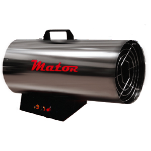 Imagen  GENERADORES DE AIRE CALIENTE • Mator, a gas, serie GT 150 ER, inox